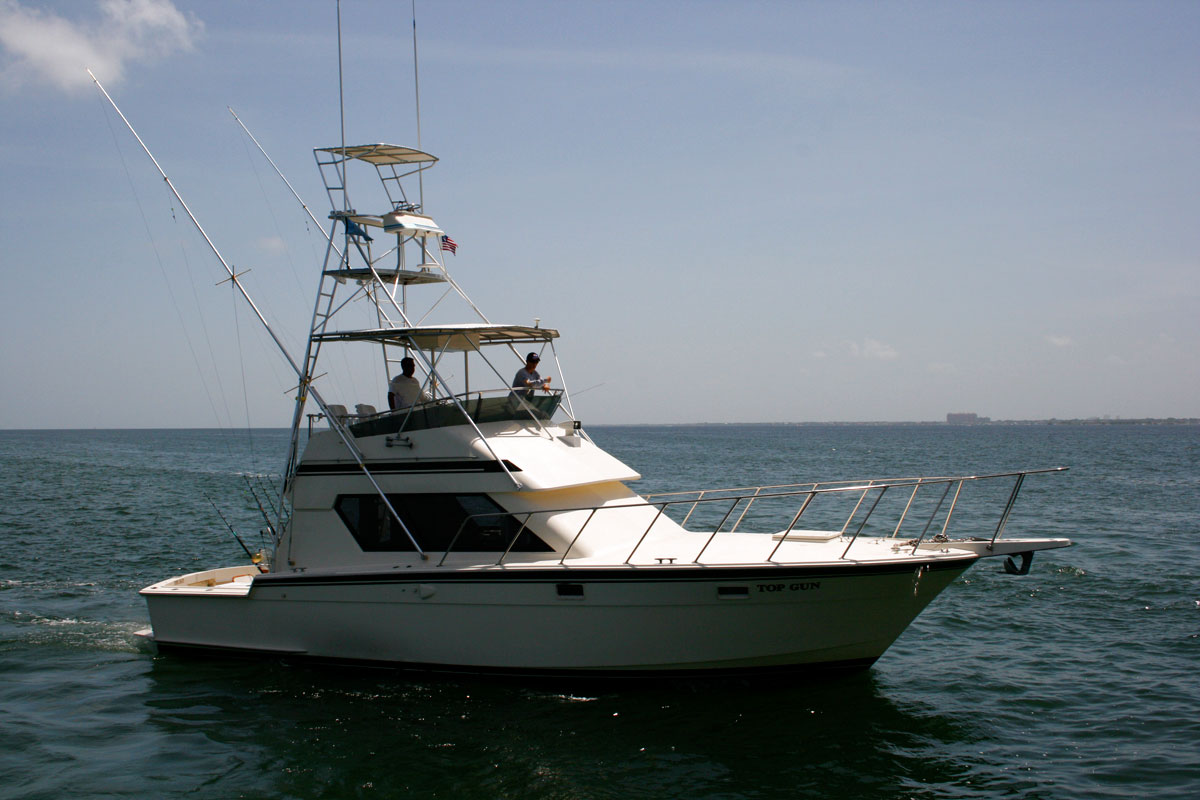  Miami s Top Gun Fishing Charter Boat